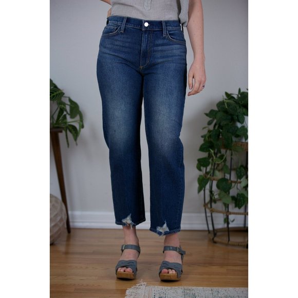 Joe's Jeans Blake High Rise Wide Leg Crop Jeans 31 - Picture 1 of 6